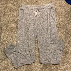 Light gray joggers